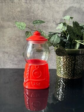 Target Gumball Machine Style Canister Holder Red
